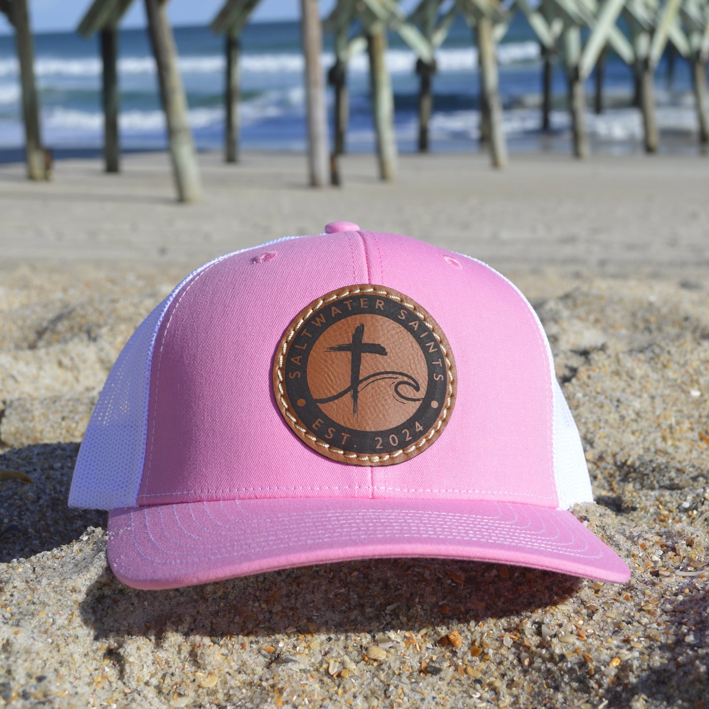 Hat - Circle Logo (Pink)