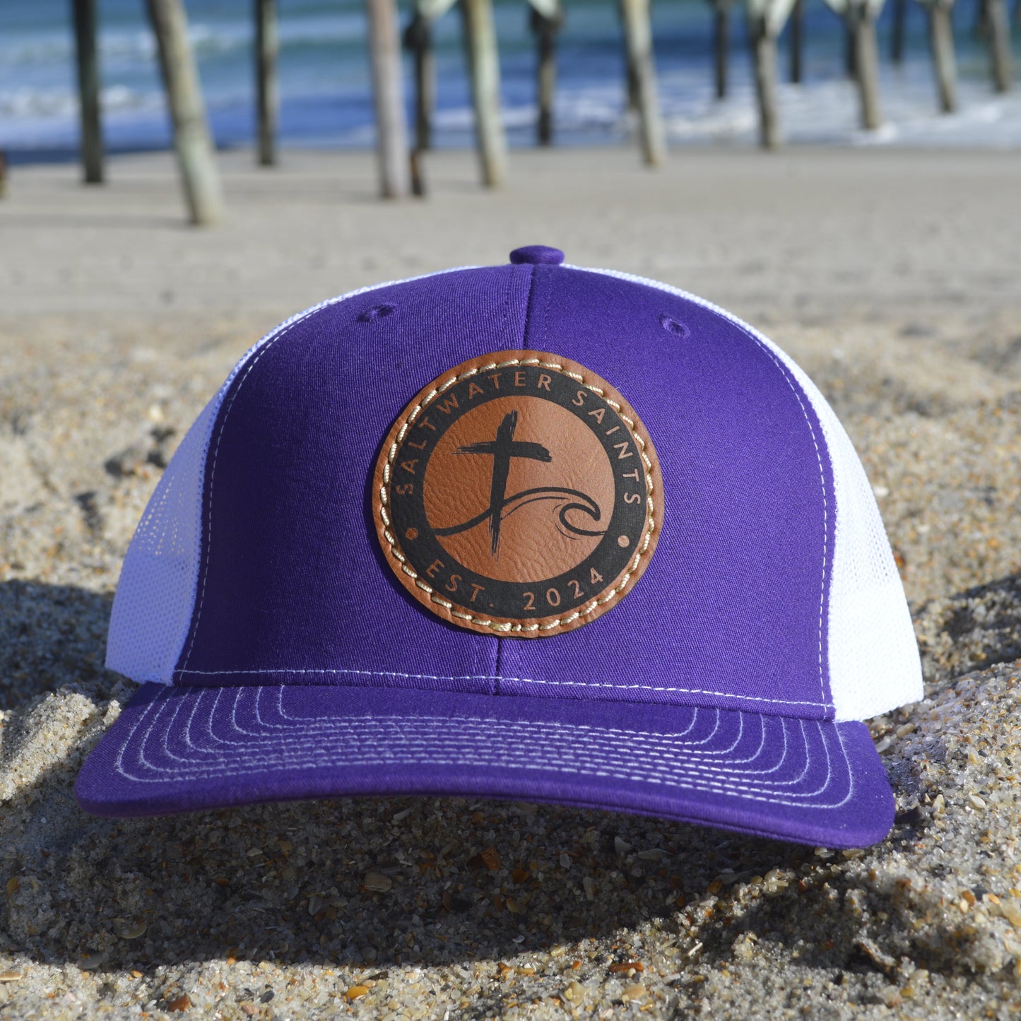 Hat - Circle Logo (Purple)