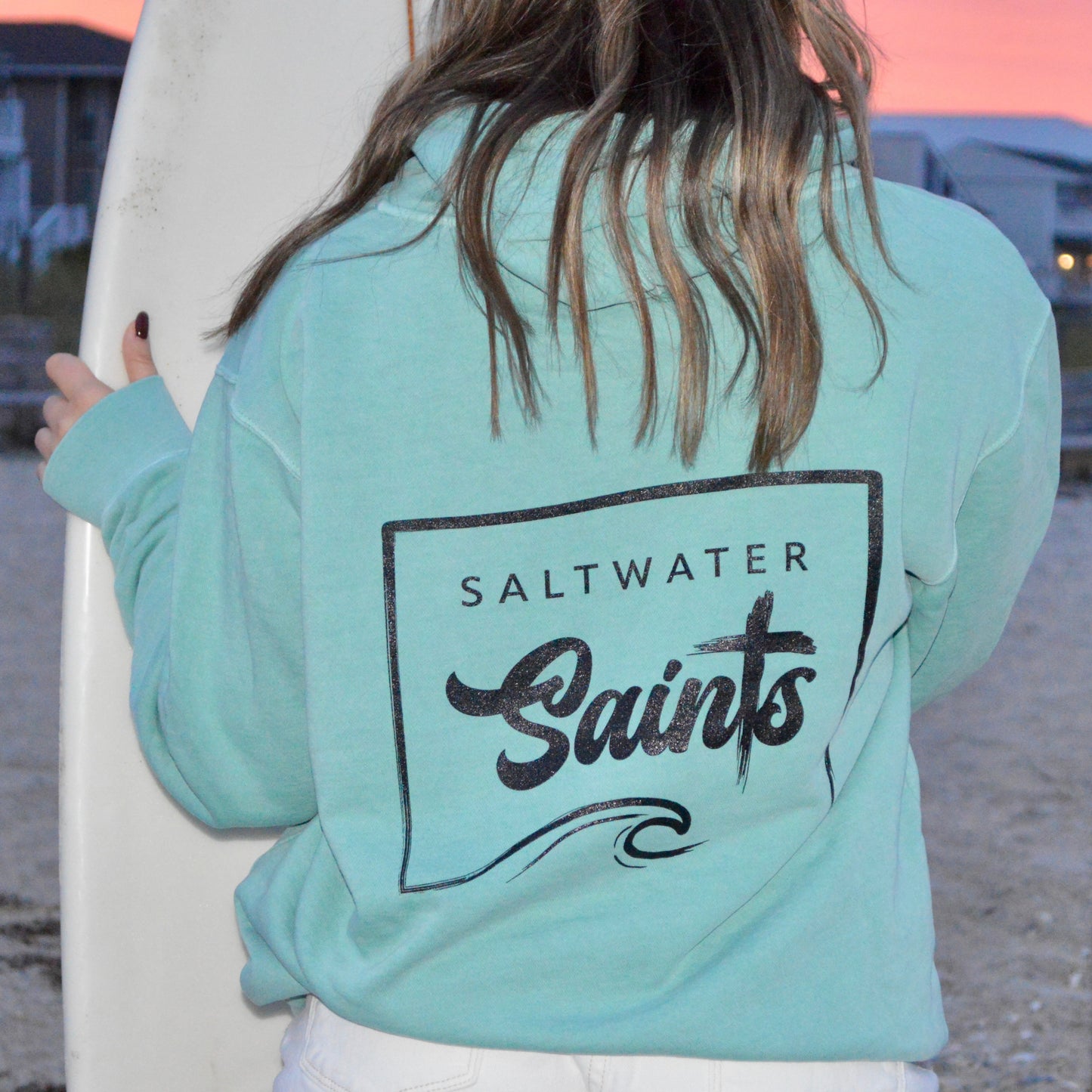 Hoodie - Teal (Logo)
