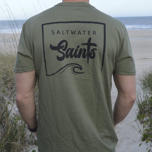 Saltwater Saints - Olive Green