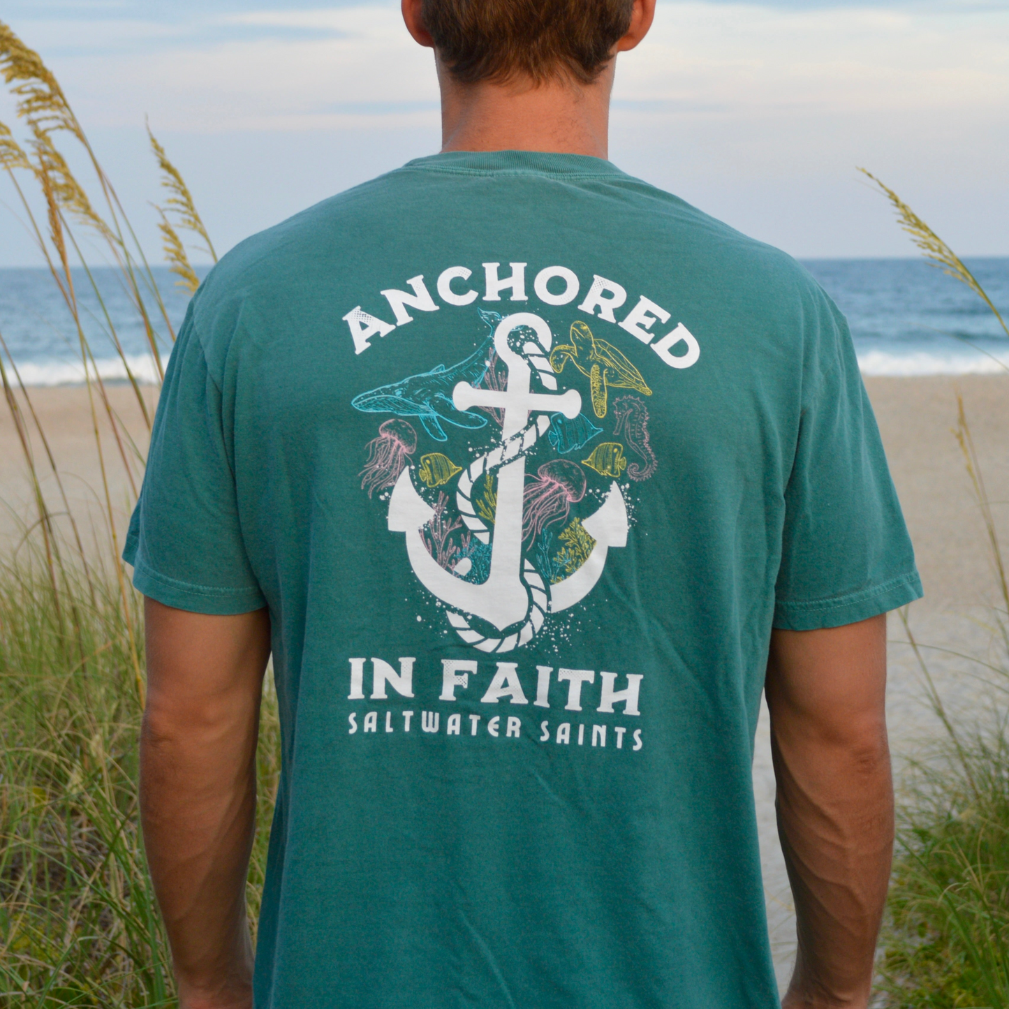 Anchored in Faith - Emerald