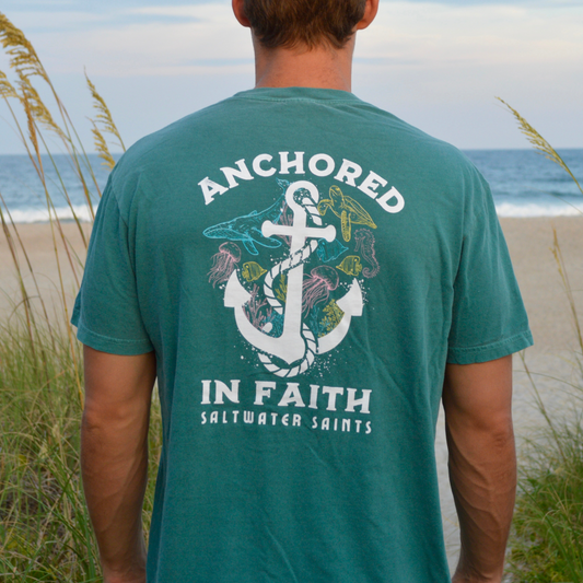 Anchored in Faith - Emerald