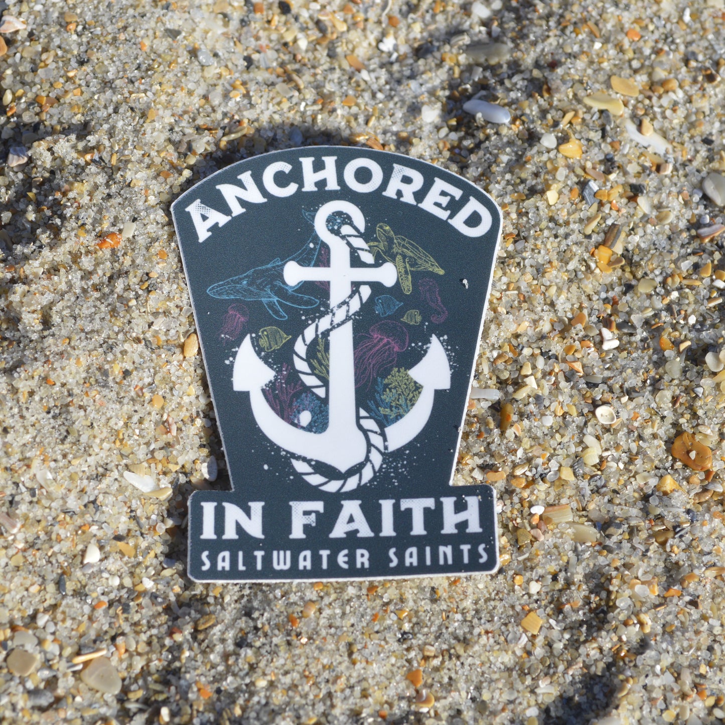 Sticker - Anchored in Faith