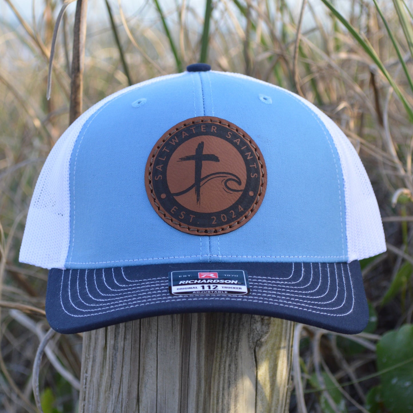 Hat -  Circle Logo (Columbia Blue, White, Navy)