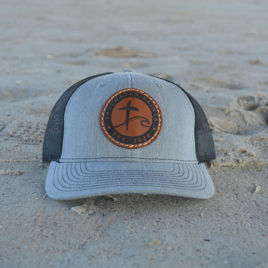 Hat - Circle Logo (Black and Grey)