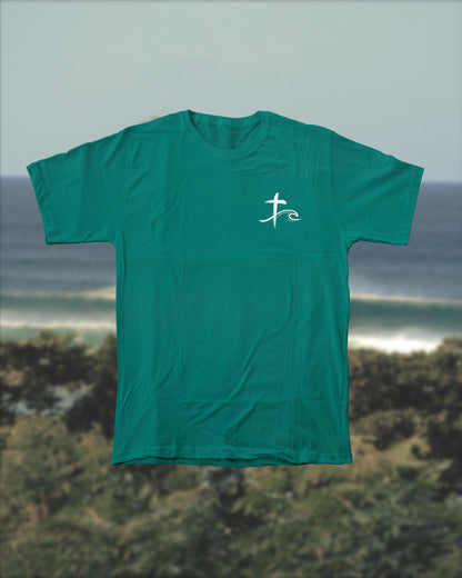 Anchored in Faith - Teal