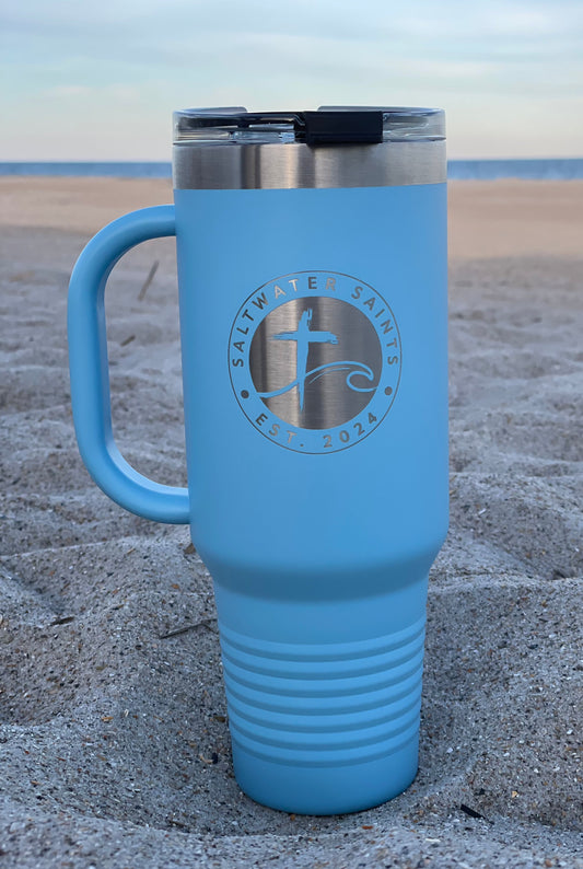 40 Oz Tumbler with Straw (Multiple Colors)